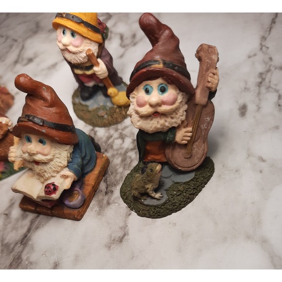 Miniature Gnomes Made Exclusively for The Riviera Collection Set of 6 - Picture 7 of 8